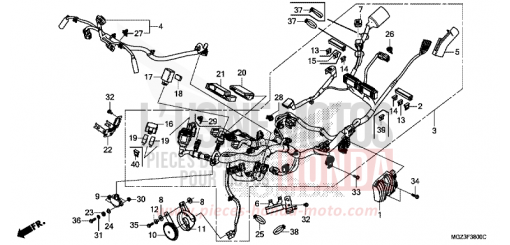 FAISCEAU DES FILS CBR500RAD de 2013